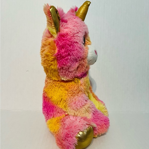 COPY - RMS International Glitter Eye Donkey Unicorn Plush - Picture 2 of 6